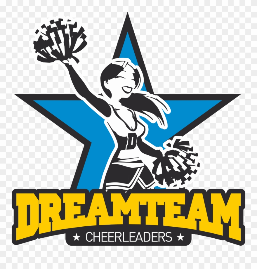 Cheerleaders Vector Graphic Free Stock - Diseño De Camisetas De Cheerleaders Clipart