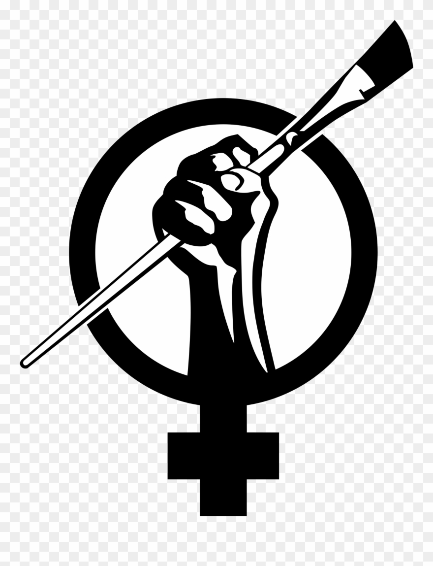 Graphic Free Download File Art And Feminism Wikimedia - Respect Symbols Clipart