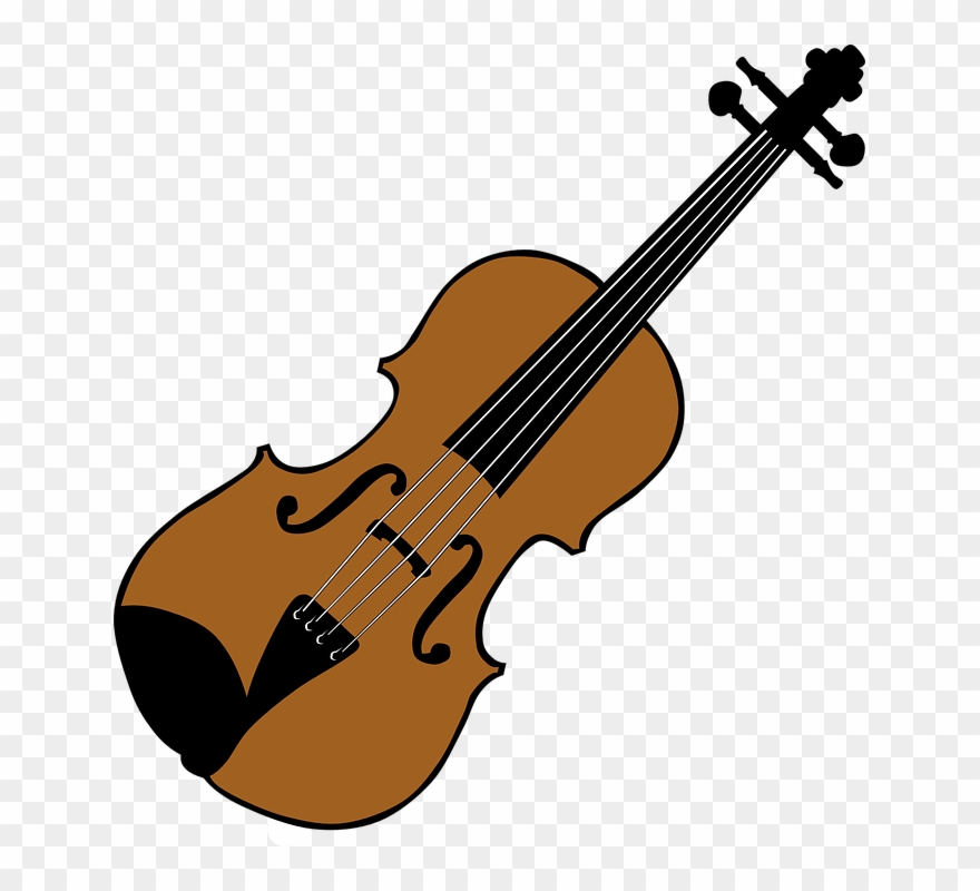 Instrument Clipart Fiddle - Violin Clipart - Png Download