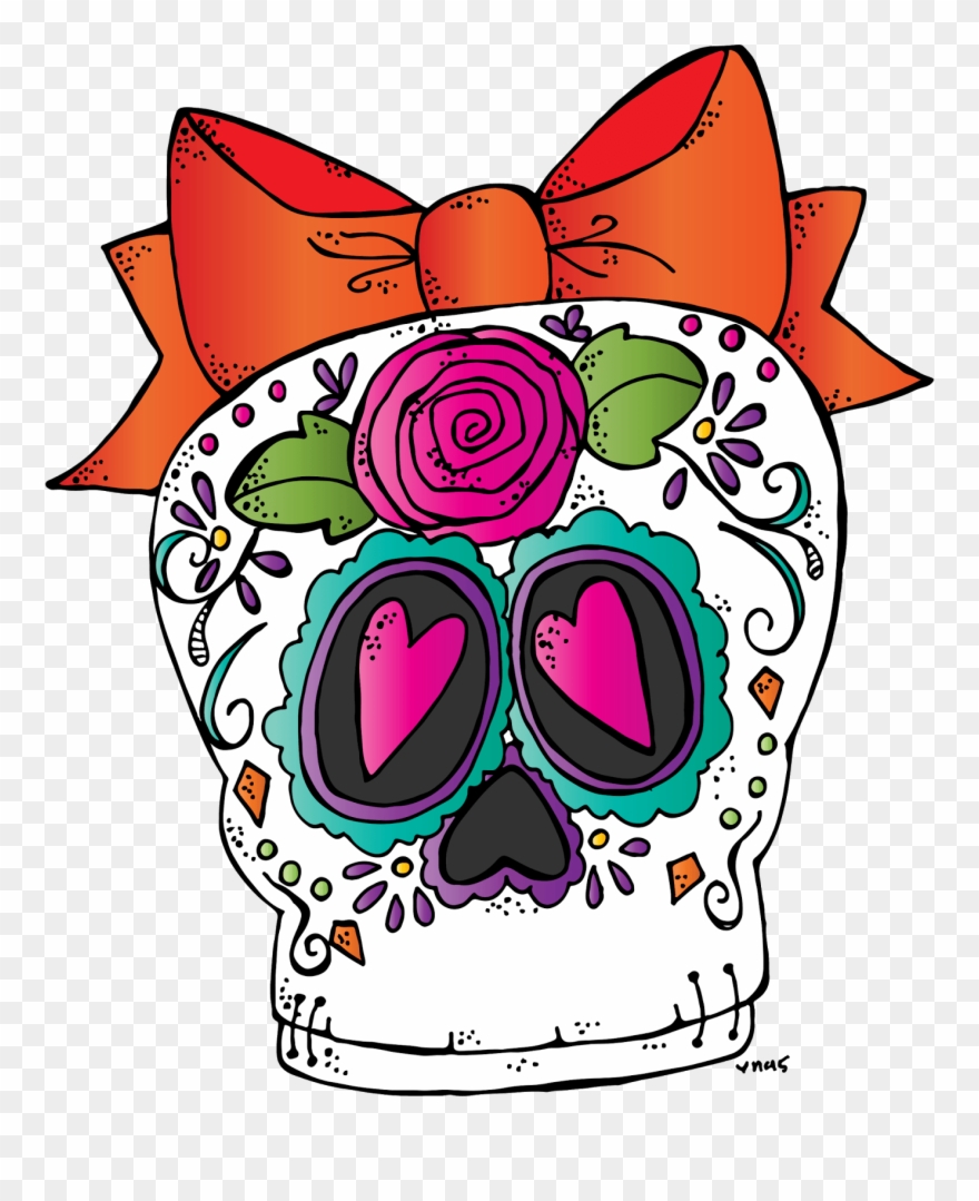 Clip Arts Related To - Melonheadz Dia De Muertos - Png Download