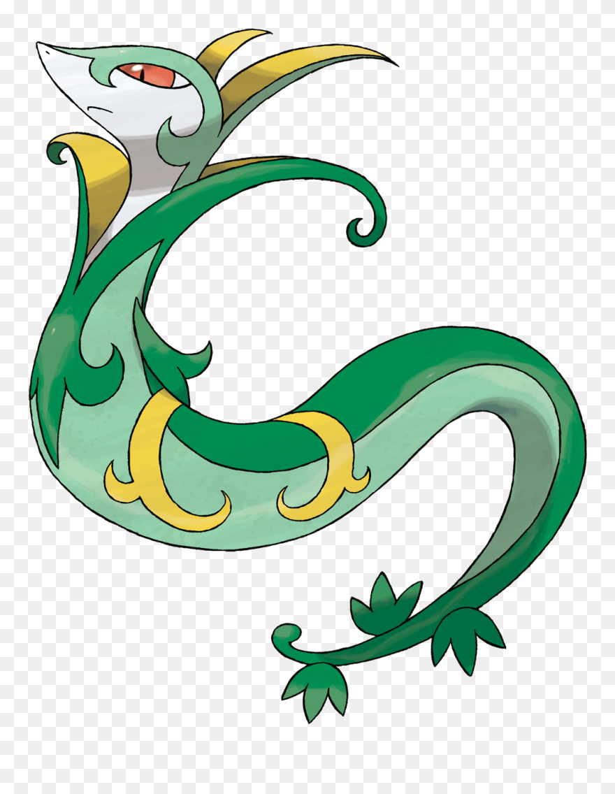 497serperior - Pokemon Servine Clipart