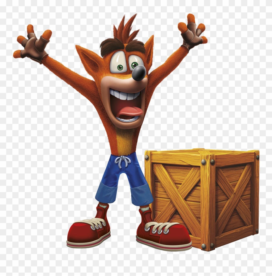 11034689 - Crash Bandicoot N Sane Running Clipart