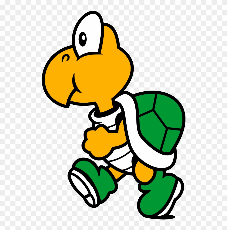 Boo - Koopa Troopa Clipart