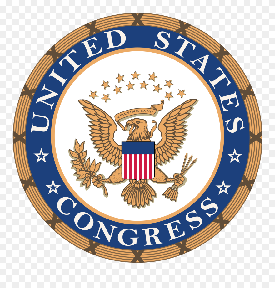 Coat Of Arms Or Logo - United States Congress Clipart