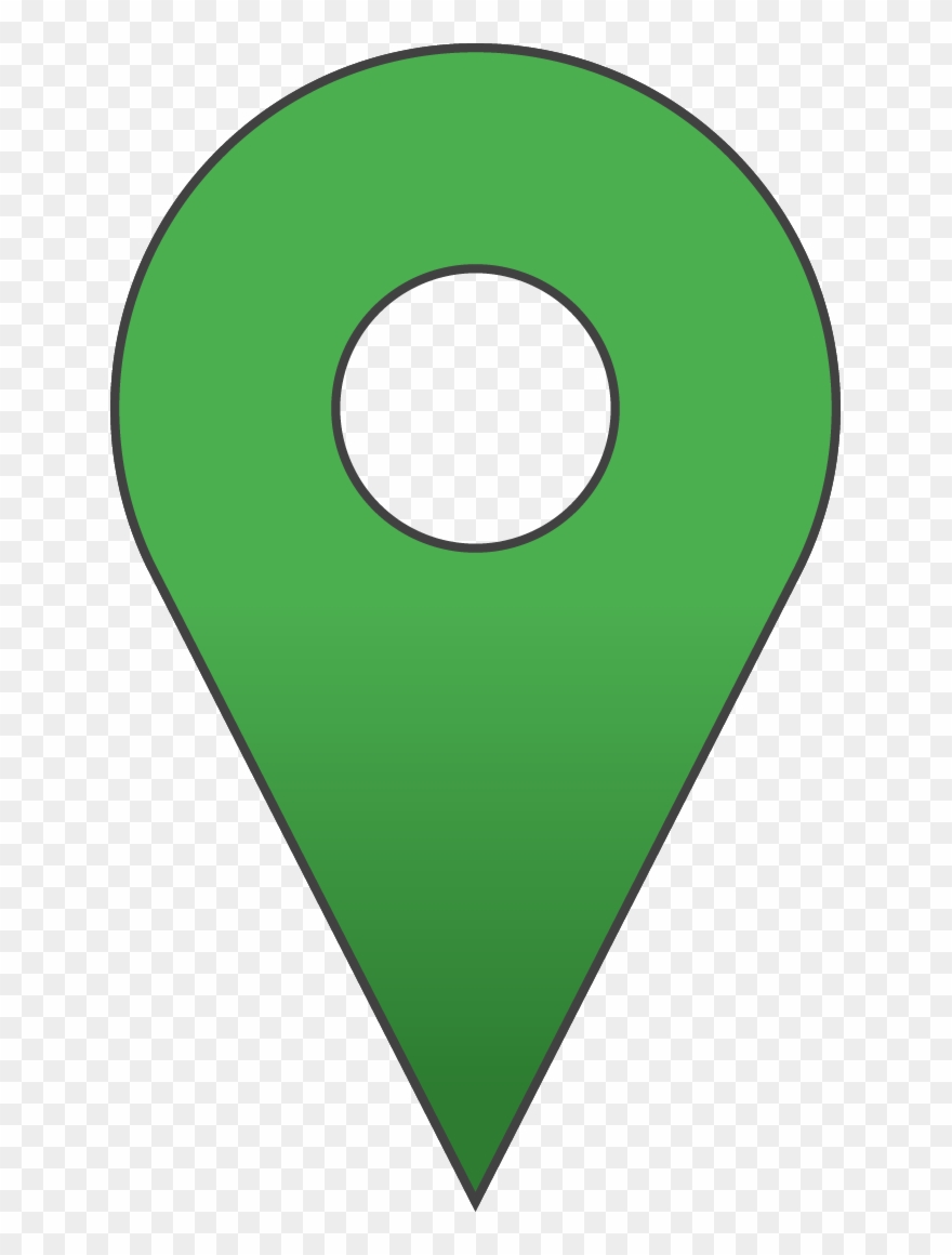 Seleccione Facultats I Escoles - Google Map Marker Green Clipart