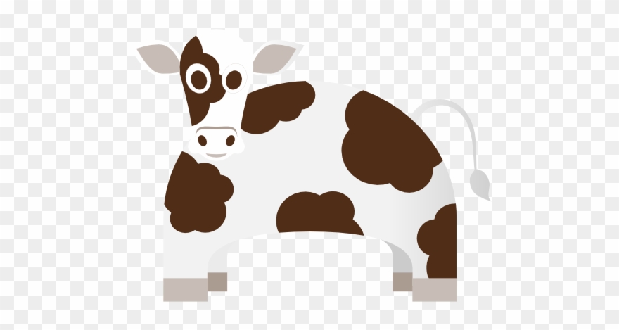 Abstract Cow 1 555px - Vector Graphics Clipart
