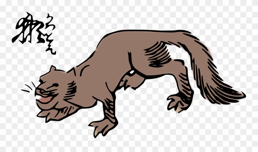Japanese River Otter North American River Otter Vertebrate - Japanese River Otter Png Clipart