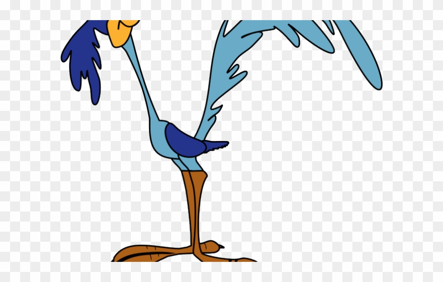 Roadrunner Clipart Transparent - Monitos Animados De Color Azul - Png Download