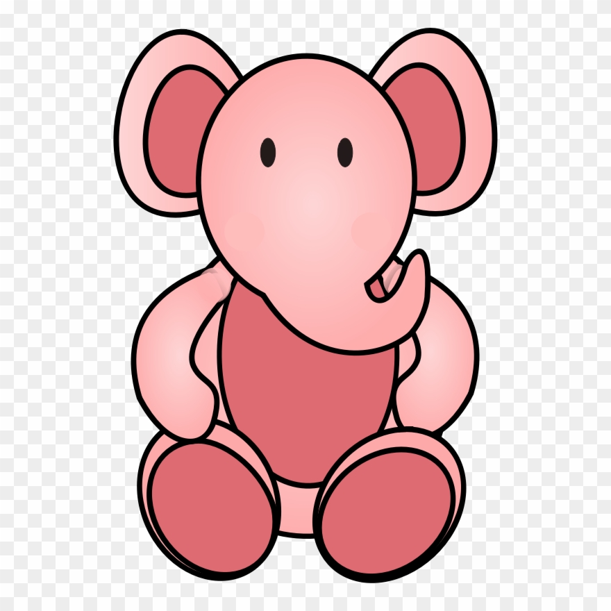 African Elephant Elephantidae Lion Seeing Pink Elephants - Elephant Baby Girl Shiwer Games Clipart