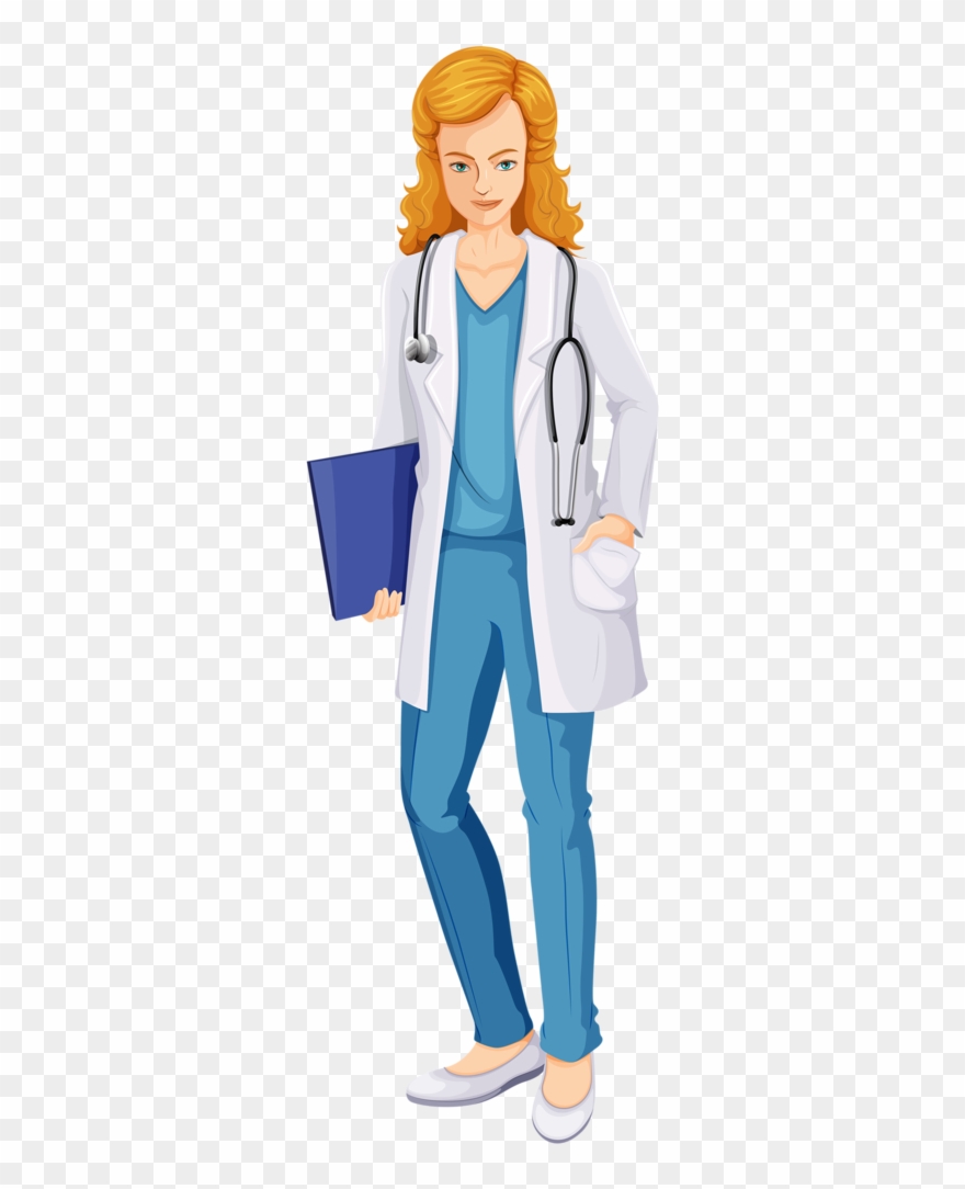 Médico, Hospital, Doentes E Etc - Doctor Woman Illustration Clipart