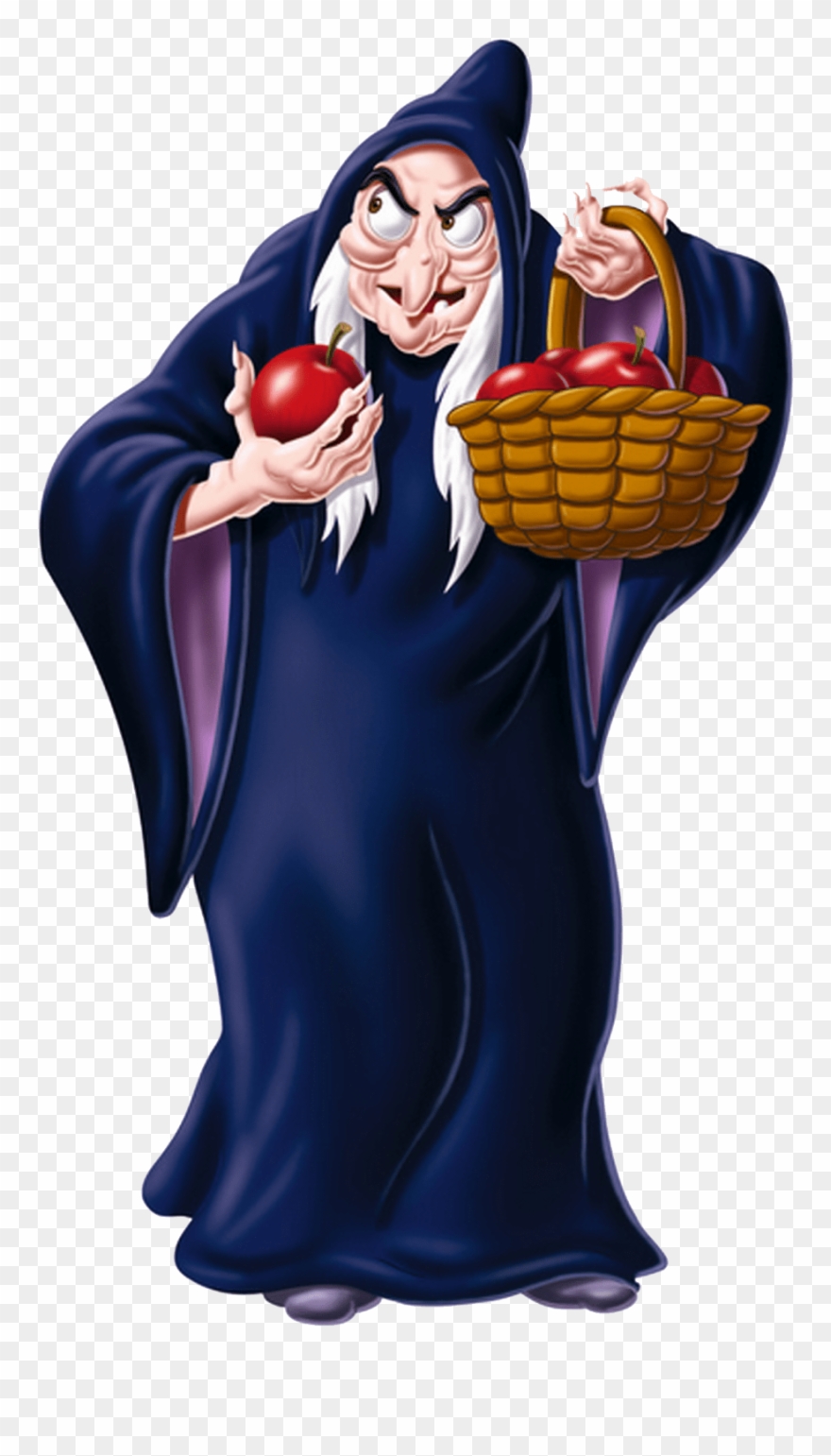 Snow White Witch Old Woman - Snow White Evil Queen Witch Clipart