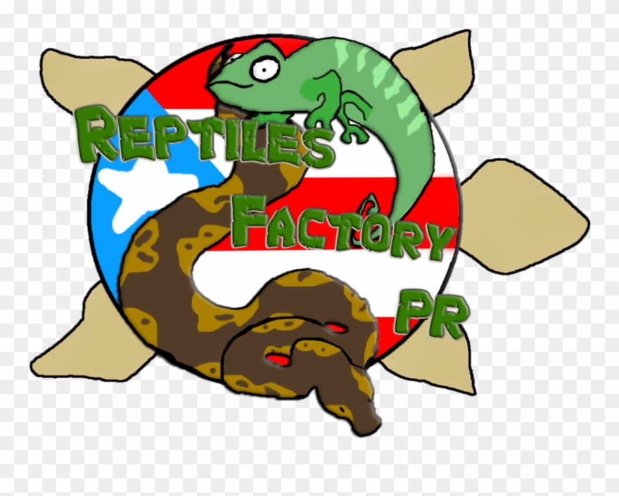 Reptiles Factory Pr - Cartoon Clipart