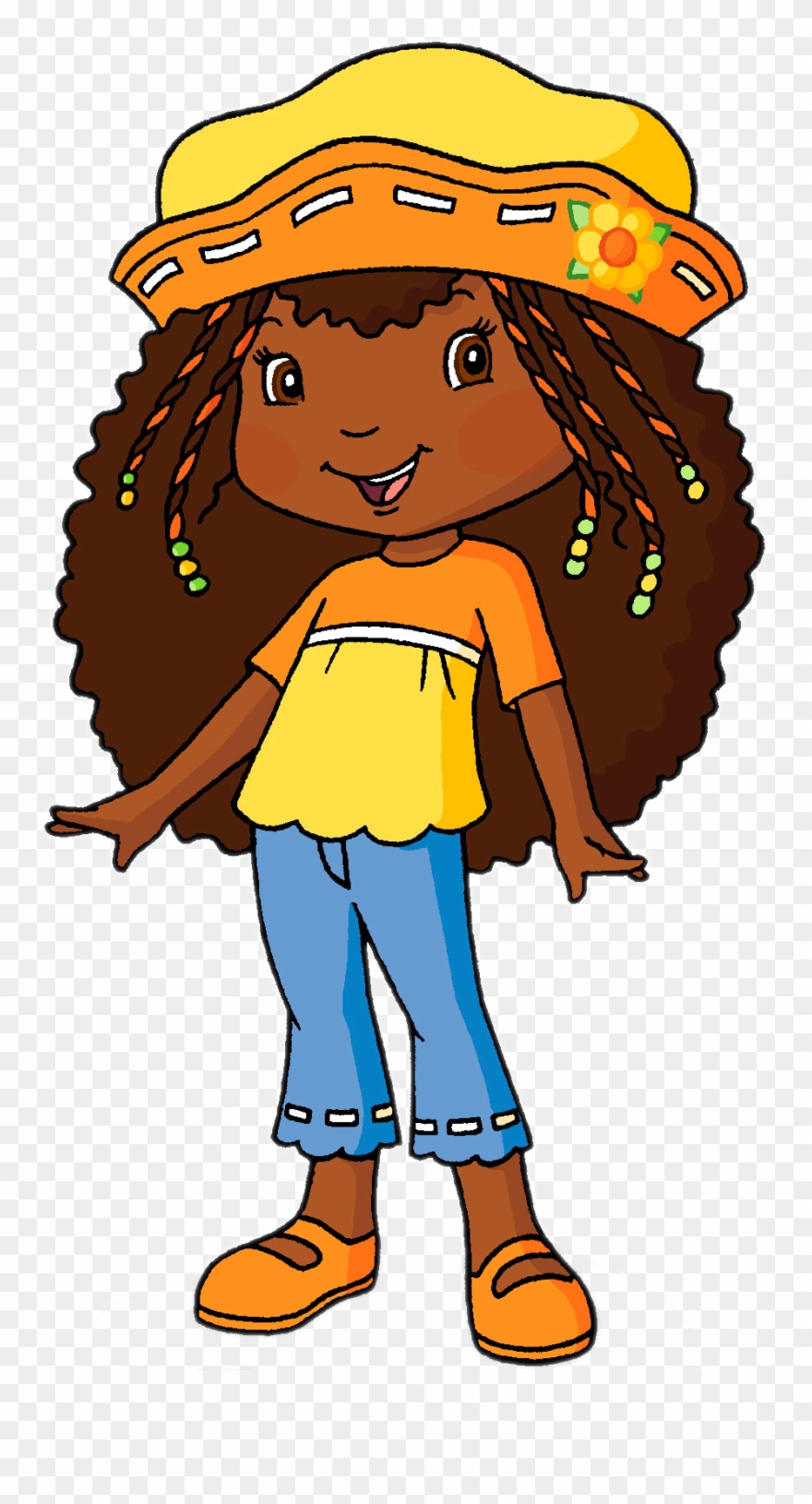 Full Resolution ‎ - Strawberry Shortcake Characters Orange Blossom Clipart