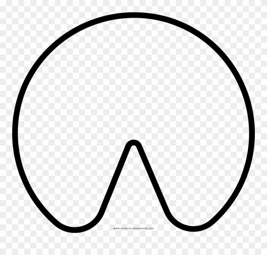 Cookies Clipart Coloring Page - Fortune Cookie Coloring Pages - Png Download