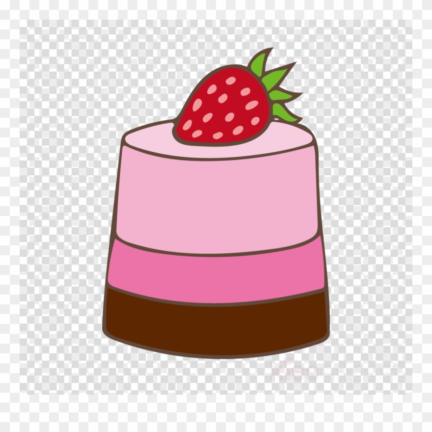 Mousse Clipart Strawberry Mousse Cake - Transparent Crossed Out Symbol Circle Clipart - Png Download