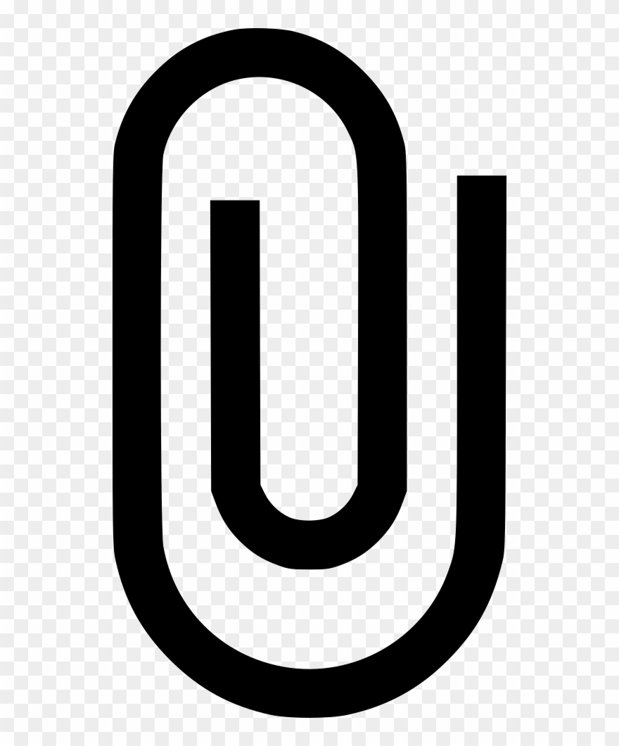 Svg Transparent Download Attach Attachment Paper Pin - Document Attached Clipart