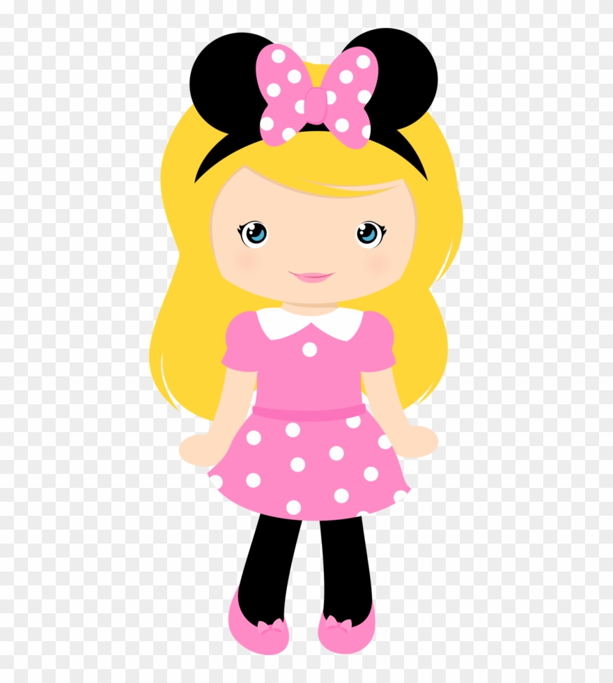 Girl Clipart, Cute Clipart, Disney Clipart, Felt Dolls - Cute Girl Clipart - Png Download