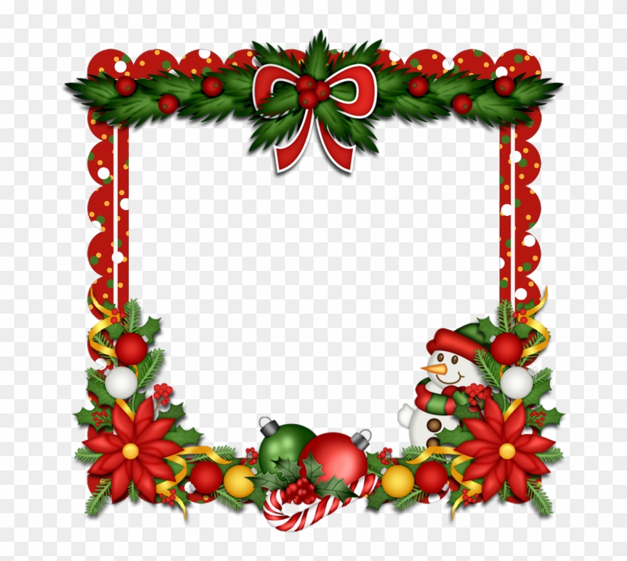 Christmas Boarders, Christmas Frames, Christmas Pictures, - Vianocny Pozdrav Clipart