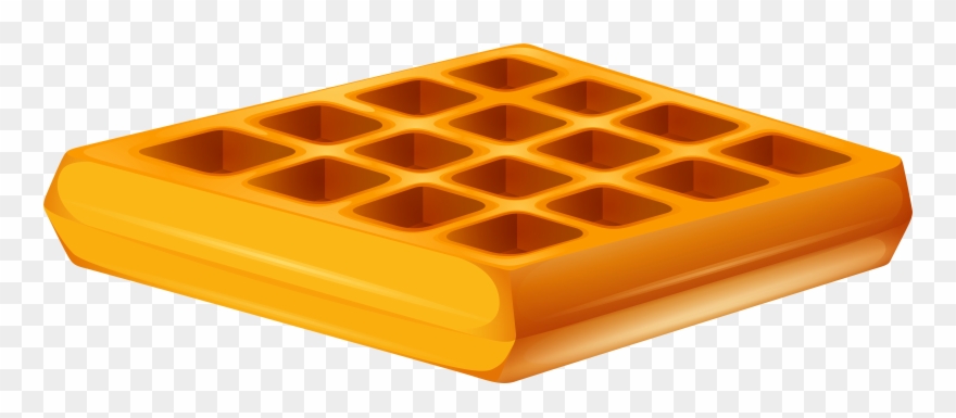 Ice Cream On A Waffle Clip Art - Png Download