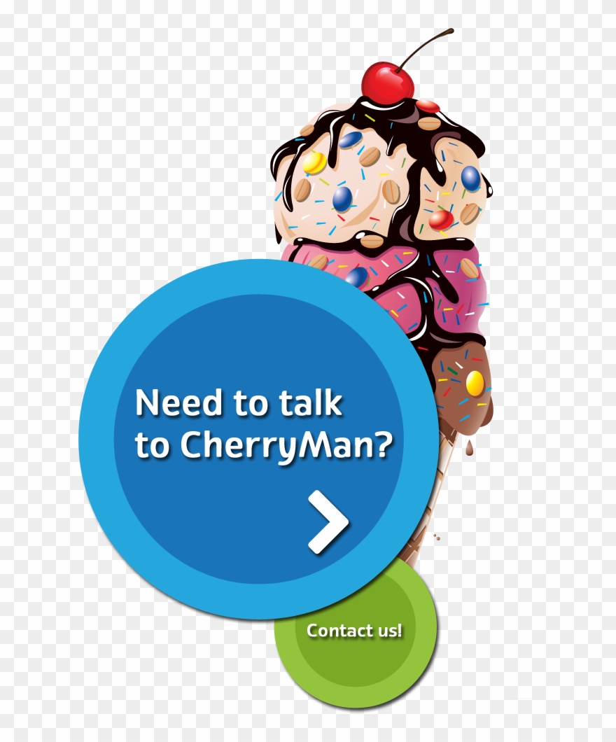 Where Do Maraschino Cherries Come From - Chocolate Ice Cream Clipart