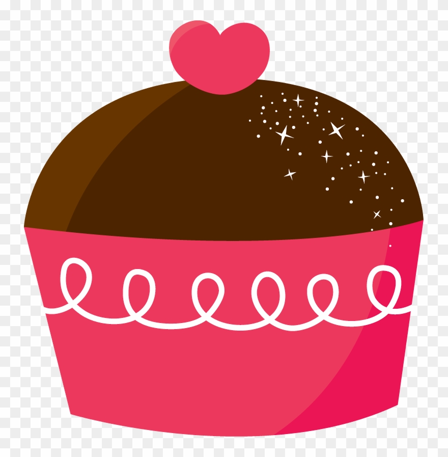 Icecream Clipart Valentine - Cupcake Animated - Png Download