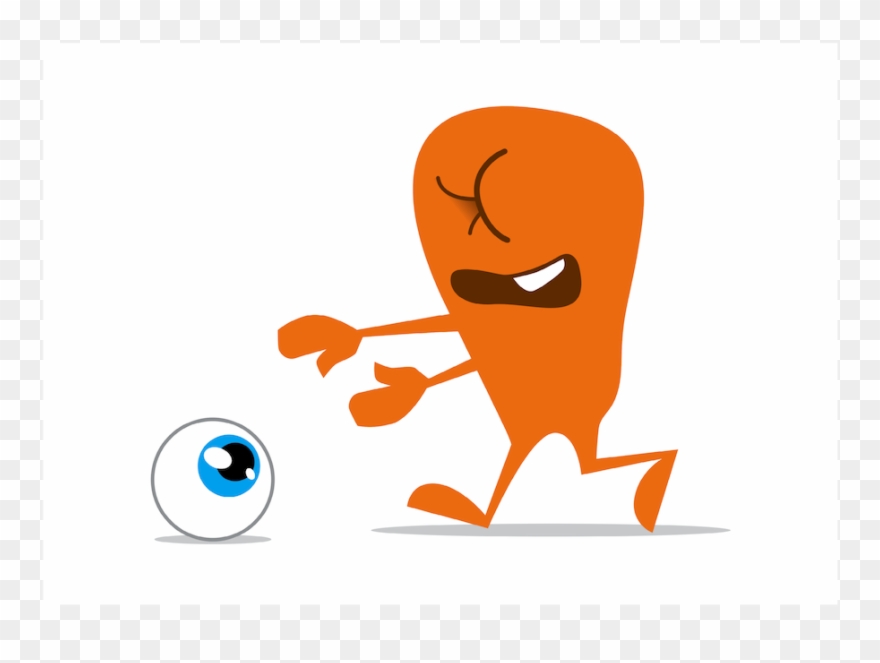 Flubber "lost" - Illustration Clipart