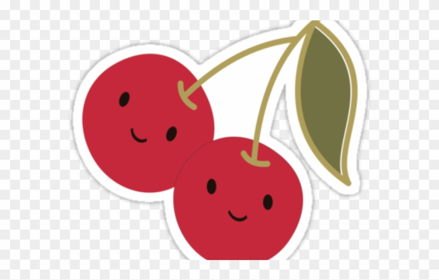 Cherry Clipart Kawaii - Kawaii Cherries - Png Download