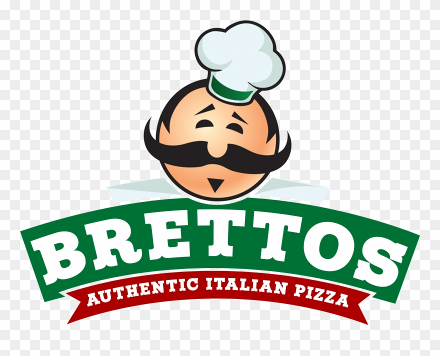 Brettos Authentic Italian Menu - Pizza Clipart