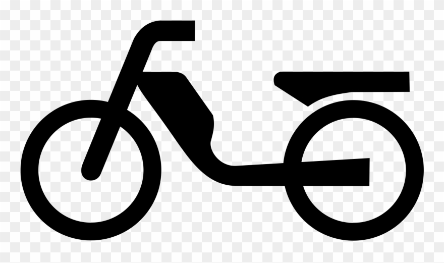 Mofa - Moped Vector Clipart