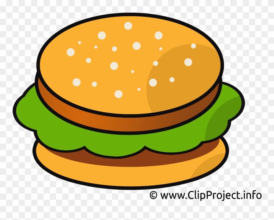 Bilder Essen Clipart 5 By Alex - Hamburger Clipart With Face - Png Download