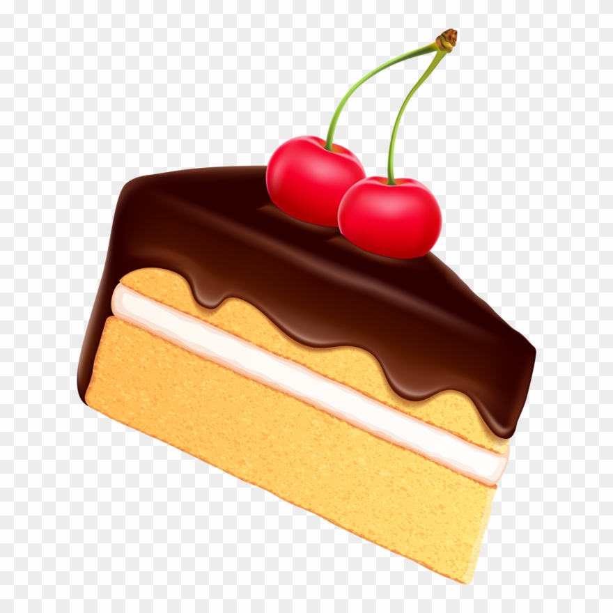 Яндекс - Фотки - Slice Cake Clip Art - Png Download