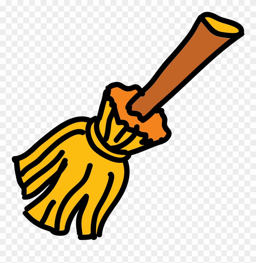 Hexenbesen Icon - Escoba De Bruja Png Clipart
