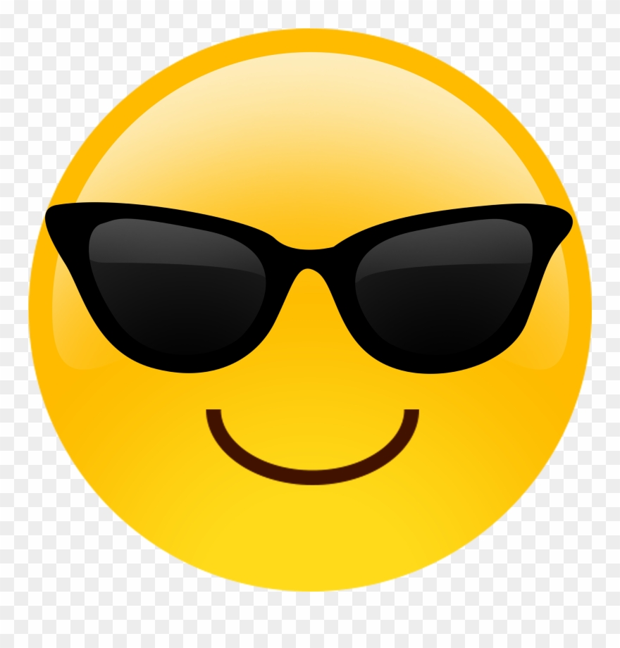 Emoji - Sunglasses Emoji Clipart