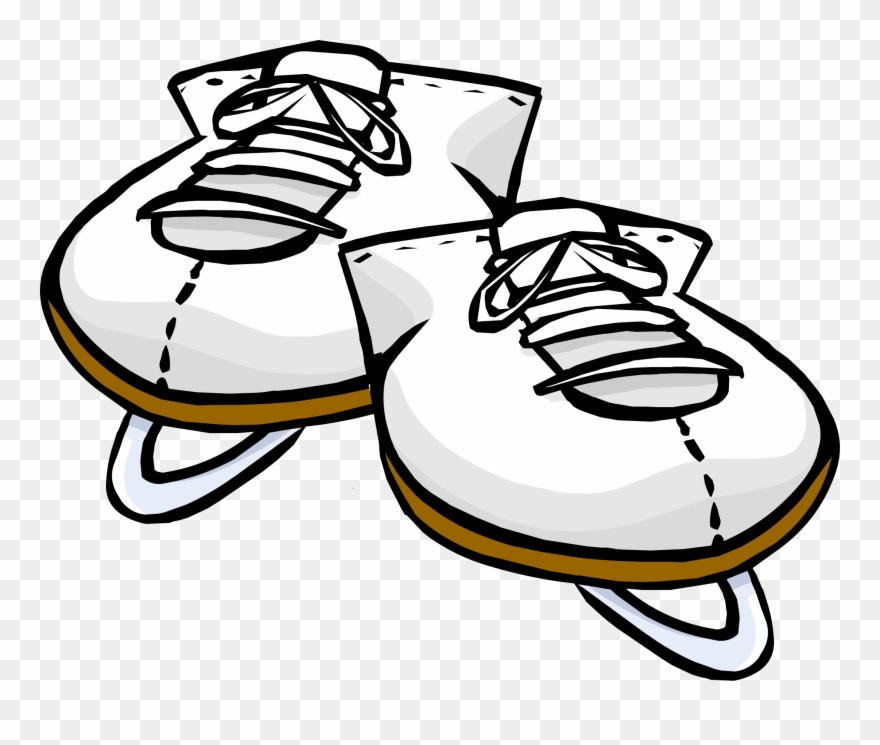 Figure Skates - Ice Skate Clipart