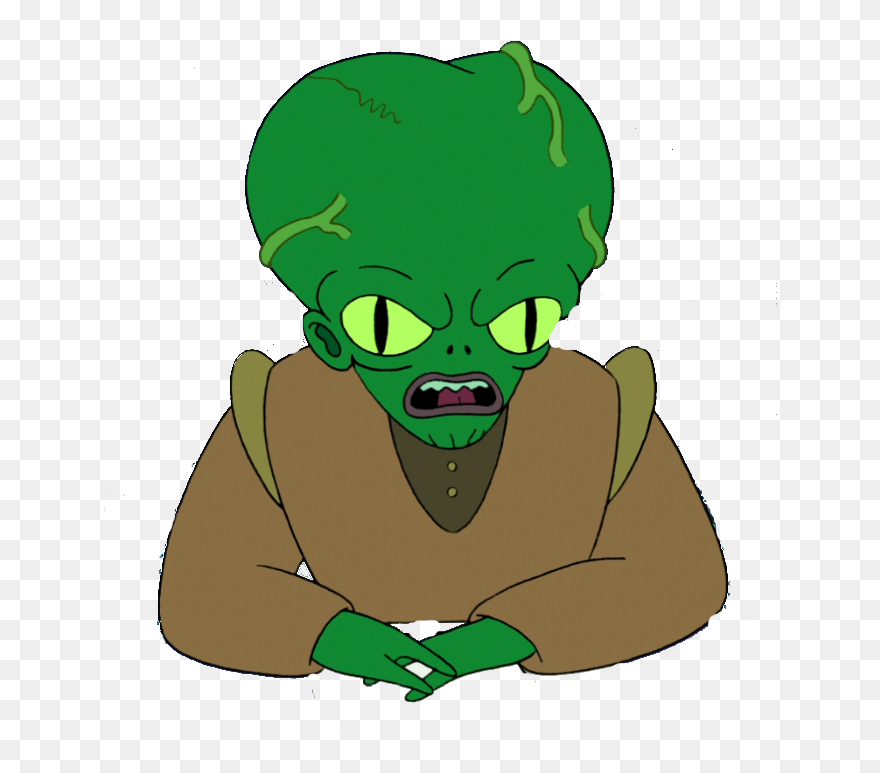 Graphic Black And White Download Morbo Futurama Wiki - Belligerent And Numerous Clipart