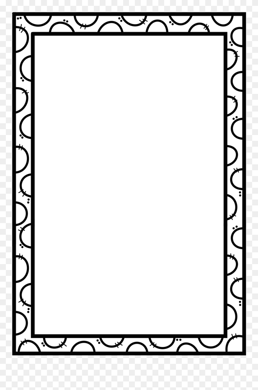 Download Newspaper Clip Templates Black And White Border Png Download Pinclipart