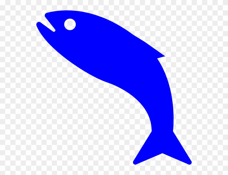 Blue Fish Clipart - Fish Clip Art Bangus - Png Download