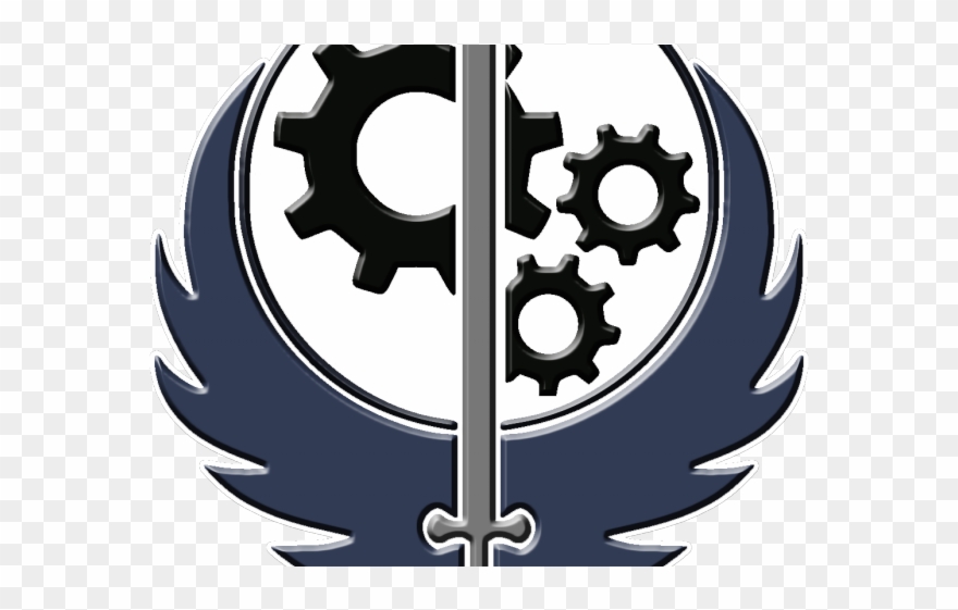 Steel Clipart Brotherhood - Brotherhood Of Steel .png Transparent Png