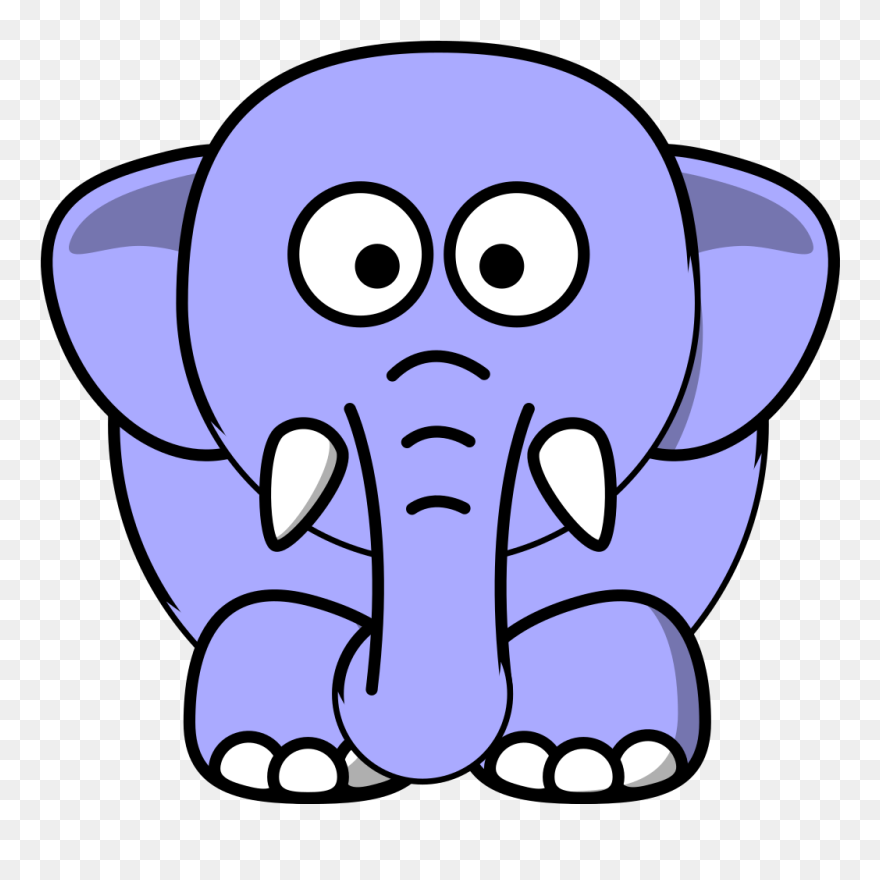 Elephant Face Clip Art - Heavy Objects Clip Art - Png Download