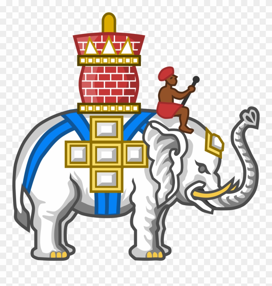 Order Of The Elephant - Order Of The Elephant Denmark Clipart