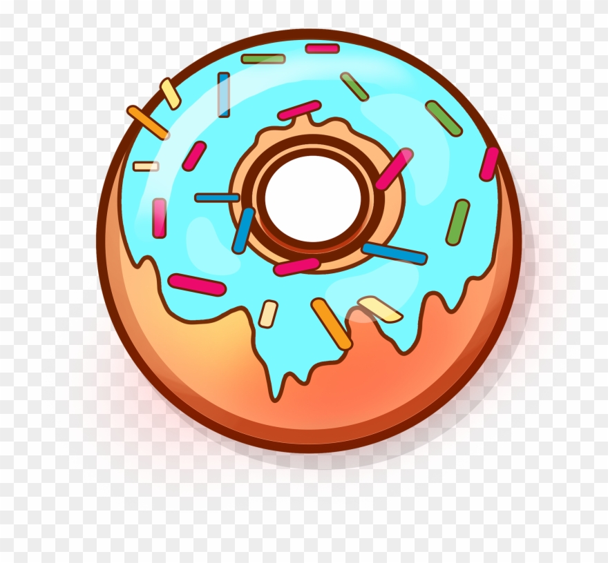Donat Kartun Png Clipart