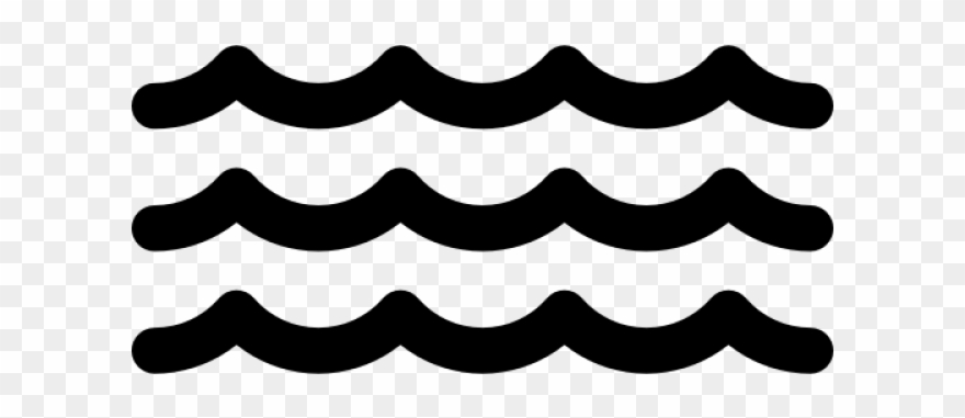 Sea Clipart Calm Weather - Black Data Lake Icon - Png Download