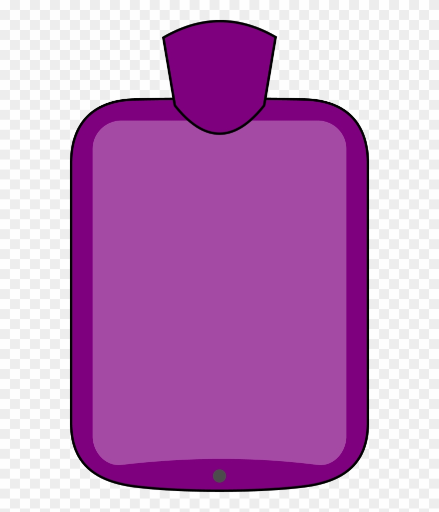 Free Water Droplet Outline, Download Free Clip Art, - Hot Water Bottle Clip Art - Png Download