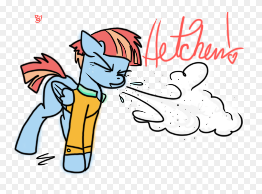 Cold Clipart Windy - Sneeze - Png Download