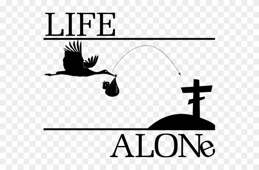 Alone Status In Hindi & English Clipart