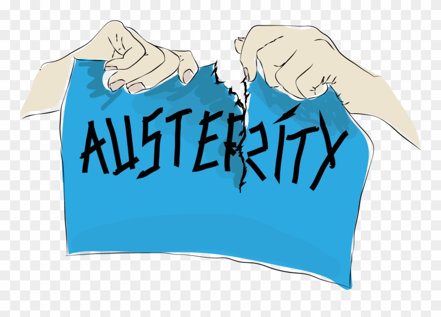 Youth Continue To Be Victimized By Austerity - Illustration Clipart