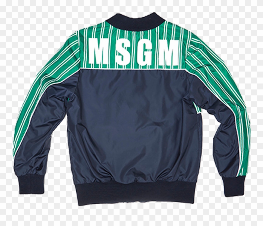 Msgm Kids Nylon Bomber Jacket Boy - Long-sleeved T-shirt Clipart