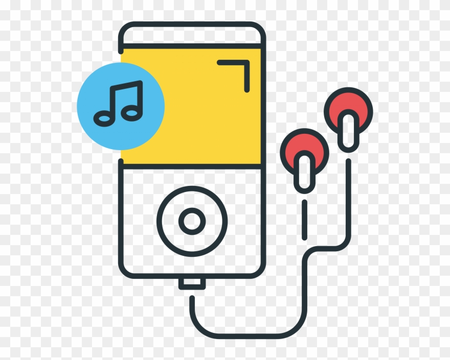 Music Player - Circle Clipart