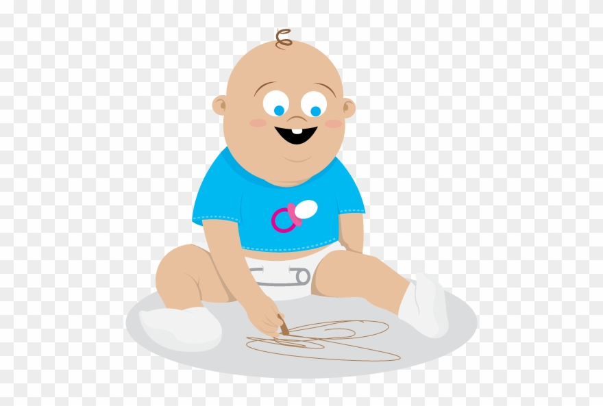 Toddler And Early Infancy - Cartoon Clipart