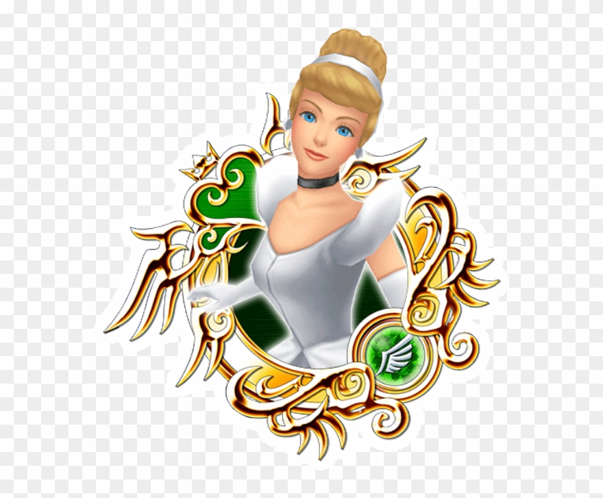 Cinderella 7 Star - Khux Stained Glass 9 Clipart